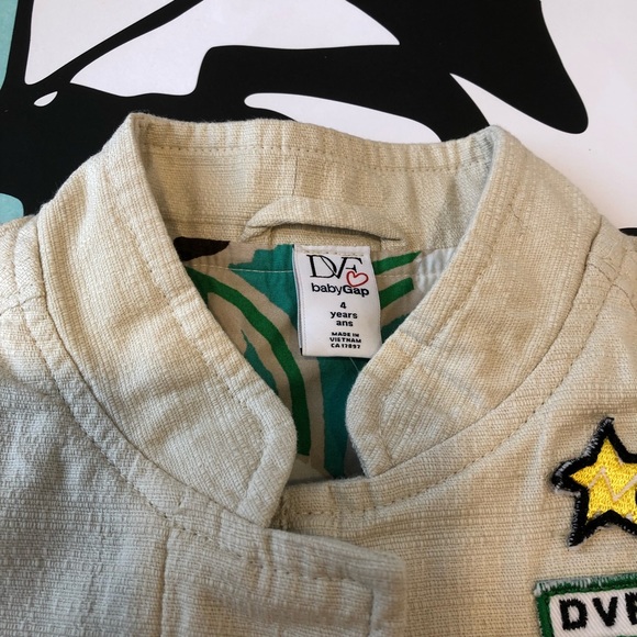 BNWT!  Diane Von Furstenberg DVF x Baby Gap size 4Y Girls Blazer with Bag - Picture 4 of 5
